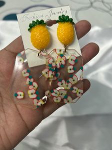 Fruit Charm Dangle Earrings