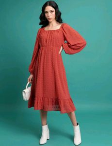 Tokyo Talkies Women A-line Midi Dress
