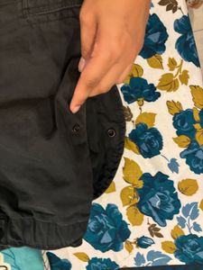 superdry black cargo pants