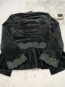 Elegant Velvet Jacket