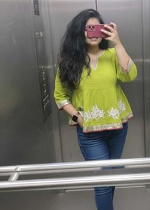 Lime Green Kurta/Top 💚