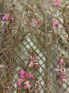Embroidered Lehenga Skirt &amp; Dupatta Set