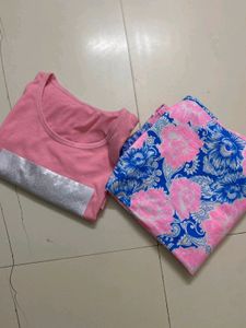 Night Suit 💕 Lor Or T Shirt 💕❤️