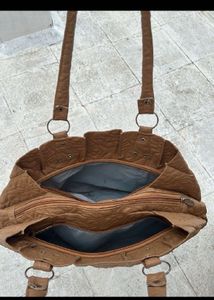 Vintage Quilted Shoulder Bag