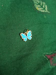 Blue Theme Butterfly Pendant