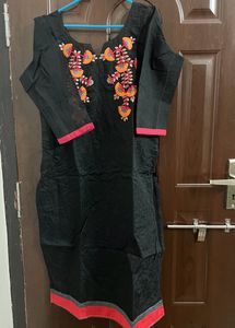 Beautiful embroidery kurta suit set