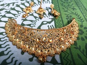 Gold Plated Jewellery Set
