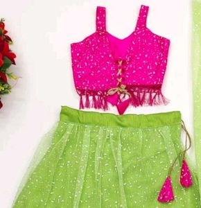 Girls Lehenga Choli Set