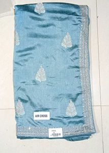Elegant Blue Saree