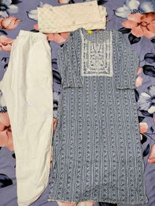 Kurta Dhoti Dupatta Set