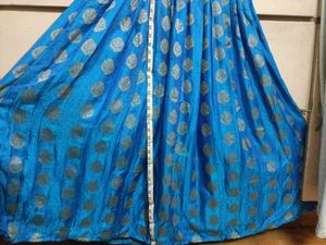 Elegant Blue Ethnic Dress
