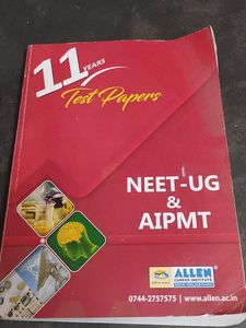 NEET-UG & AIPMT Test Papers - Allen Institute