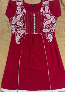 Embroidered Short Kurta