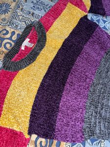 Striped Colorful Knit Sweater