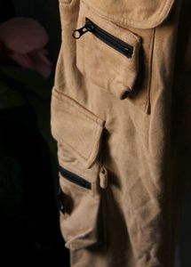 Beige Cargo Pants