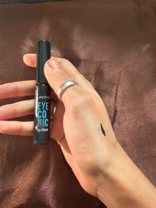 Black And Silver Eye Liner