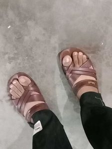 Brown Leather Sandals