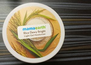 mamaearthRice Dewy Bright Light Gel Moisturizer