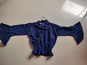 Cute Polka Dot Blouse