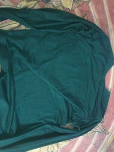 green coord set trouser and long sleeve top
