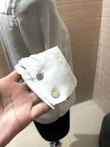 H&amp;M Pintresty 🌸Ruffled White Blouse