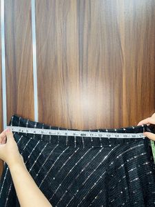 Black Party Wear Brand New  Lehenga