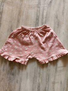 Cute Pink Baby Shorts