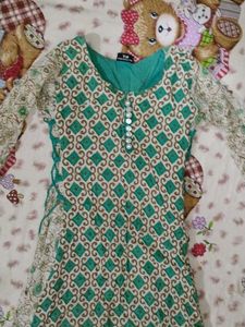 Elegant Printed Kurta preety in 💚