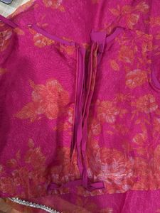 Cute Pink Girls lehenga set