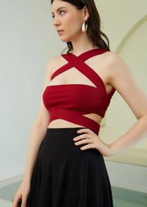 Criss-Cross Crop Top