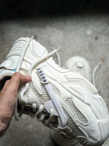 white sneakers