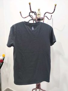 Graphic Print Tee - Dark Gray