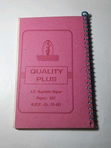 Venus Spiral Notebooks Pack of 3 White