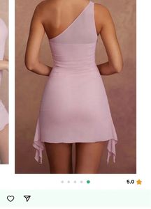 Single Sleeves Mini Dress