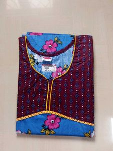 XXL Alia Cut Cotton Maxi Gown