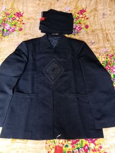 New Blazer Coat- Pant Set. Never Used