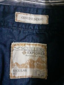 Blue Stripes Casual Shirt Women