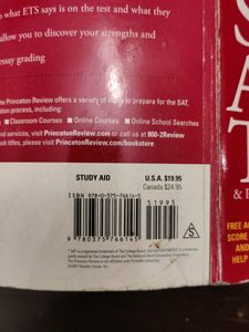 SAT Practice Test Book