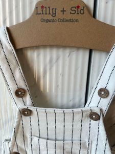 Cute Striped Baby Romper