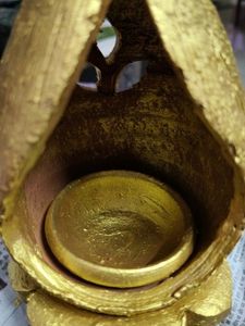 Golden Temple Diya Art For Festival Home