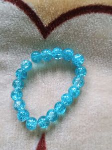 Blue Beaded Bracelet
