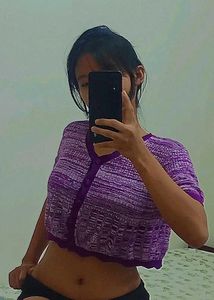 Cropped Knit Cardigan