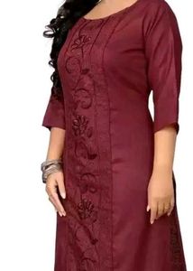 Elegant Embroidered Kurta