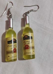 Wine Bottle Earrings