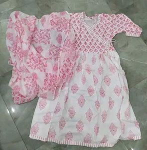 Anarkali And Dupatta