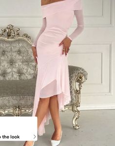 Elegant Pink Dress
