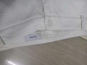 White Straight Leg Pants