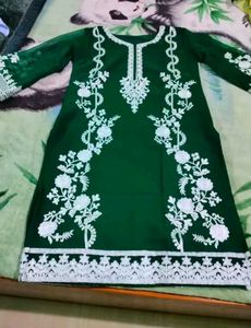 Green Daily Wear Kurta Set...❤️