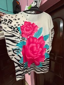 Funky Floral Print Dress