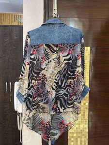 Multicolour Denim Shirt